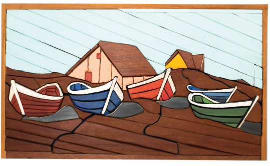 Quadro “vila de pescadores”